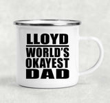 Lloyd World's Okayest Dad - 12oz Camping Mug
