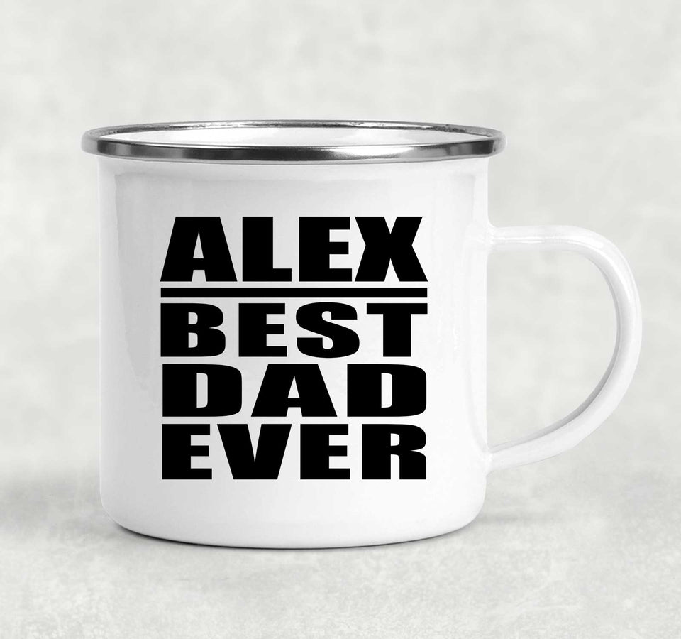 Alex Best Dad Ever - 12oz Camping Mug