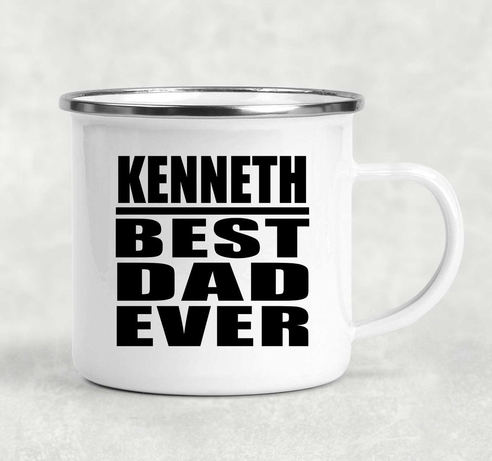 Kenneth Best Dad Ever - 12oz Camping Mug