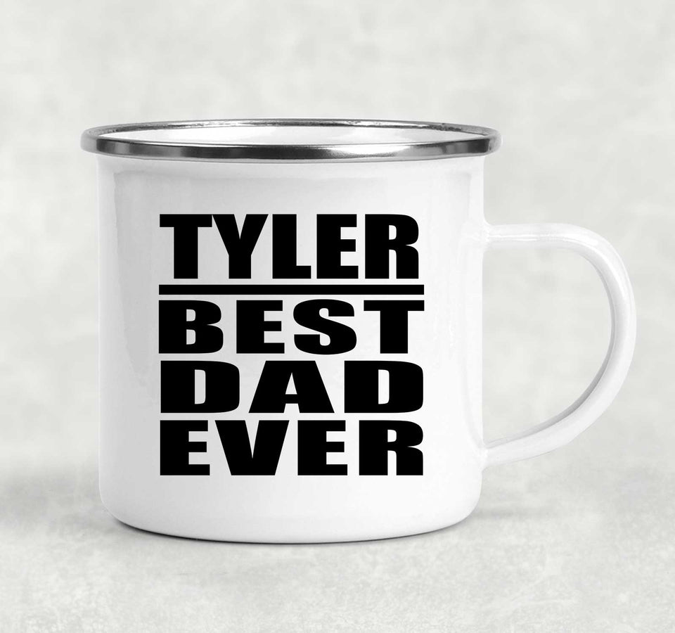 Tyler Best Dad Ever - 12oz Camping Mug