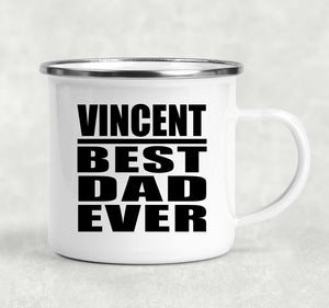 Vincent Best Dad Ever - 12oz Camping Mug