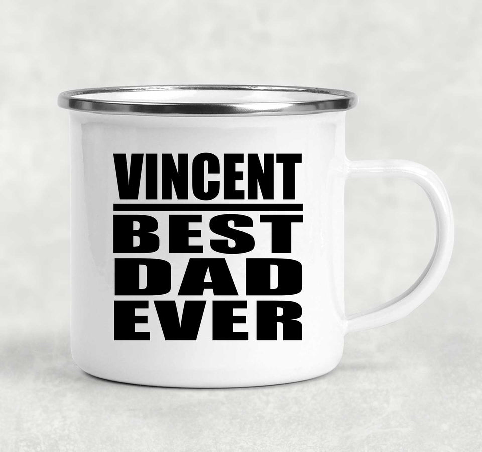Vincent Best Dad Ever - 12oz Camping Mug
