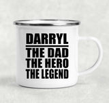 Darryl The Dad The Hero The Legend - 12oz Camping Mug