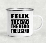 Felix The Dad The Hero The Legend - 12oz Camping Mug