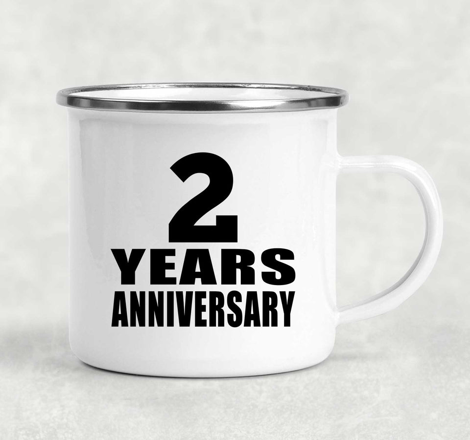 2nd Anniversary 2 Years - 12oz Camping Mug
