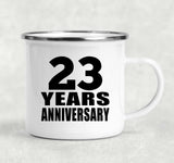 23rd Anniversary 23 Years - 12oz Camping Mug