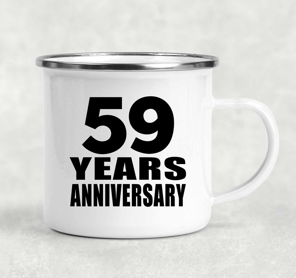 59th Anniversary 59 Years - 12oz Camping Mug