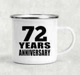 72nd Anniversary 72 Years - 12oz Camping Mug