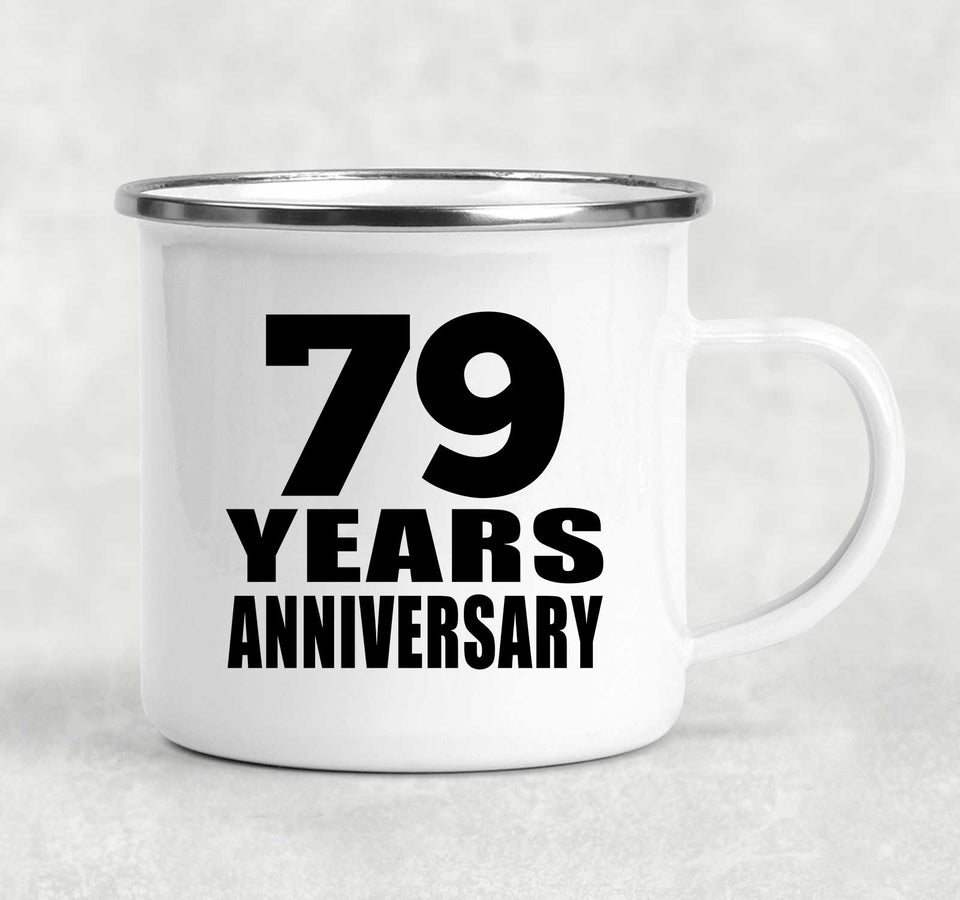 79th Anniversary 79 Years - 12oz Camping Mug