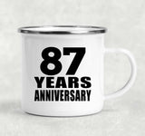 87th Anniversary 87 Years - 12oz Camping Mug