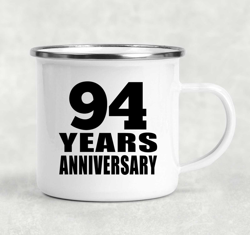 94th Anniversary 94 Years - 12oz Camping Mug
