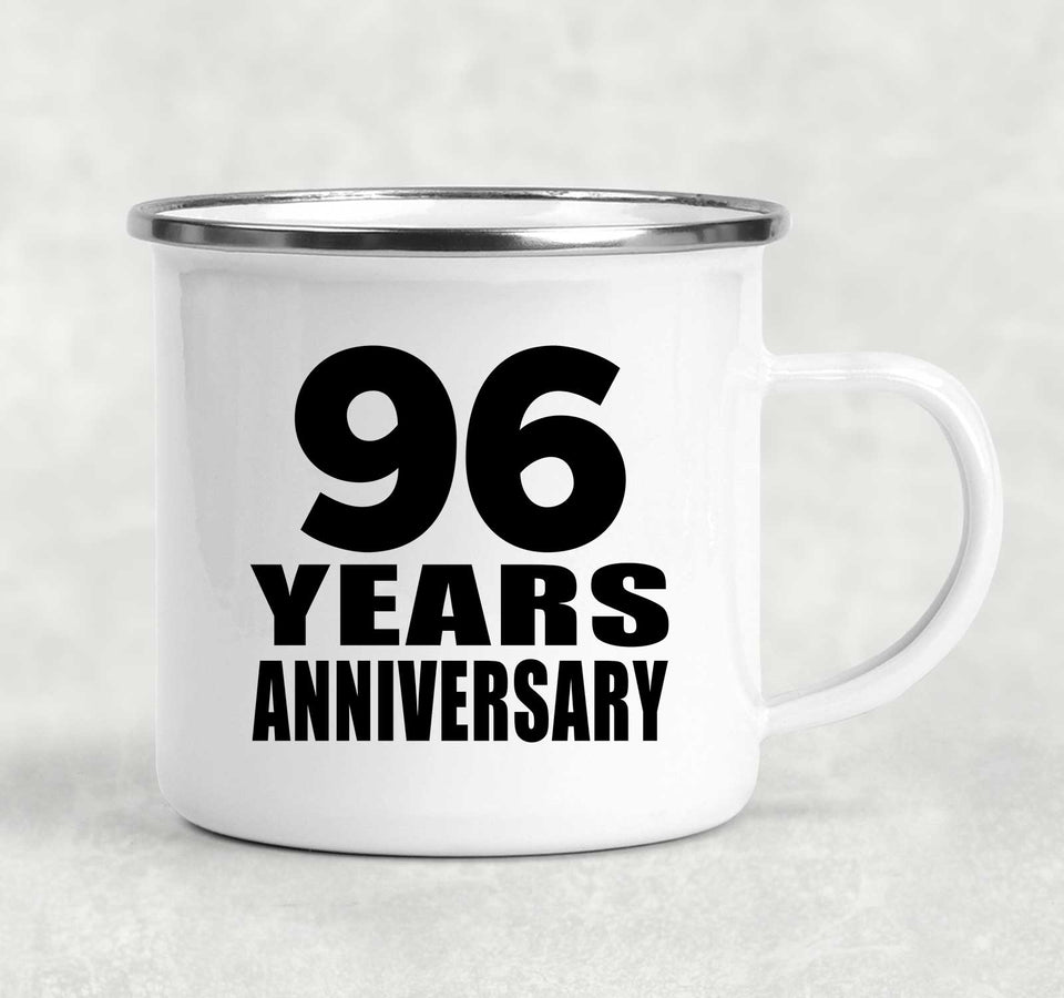 96th Anniversary 96 Years - 12oz Camping Mug