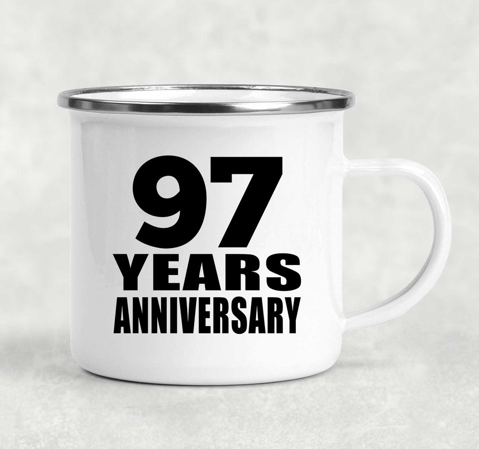 97th Anniversary 97 Years - 12oz Camping Mug