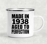 86th Birthday Made In 1938 Aged to Perfection - 12oz Camping Mug