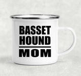 Basset Hound Mom - 12oz Camping Mug