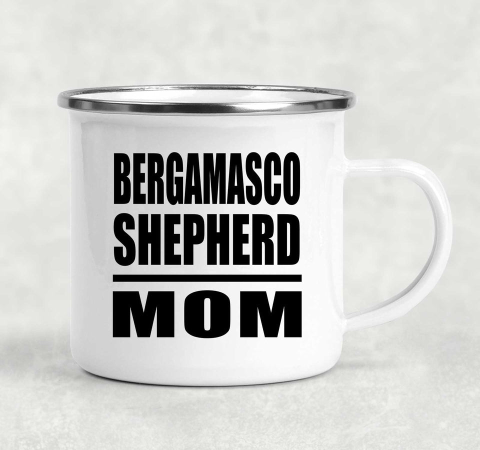 Bergamasco Shepherd Mom - 12oz Camping Mug