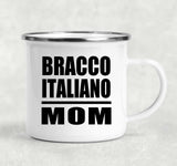 Bracco Italiano Mom - 12oz Camping Mug