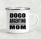 Dogo Argentino Mom - 12oz Camping Mug