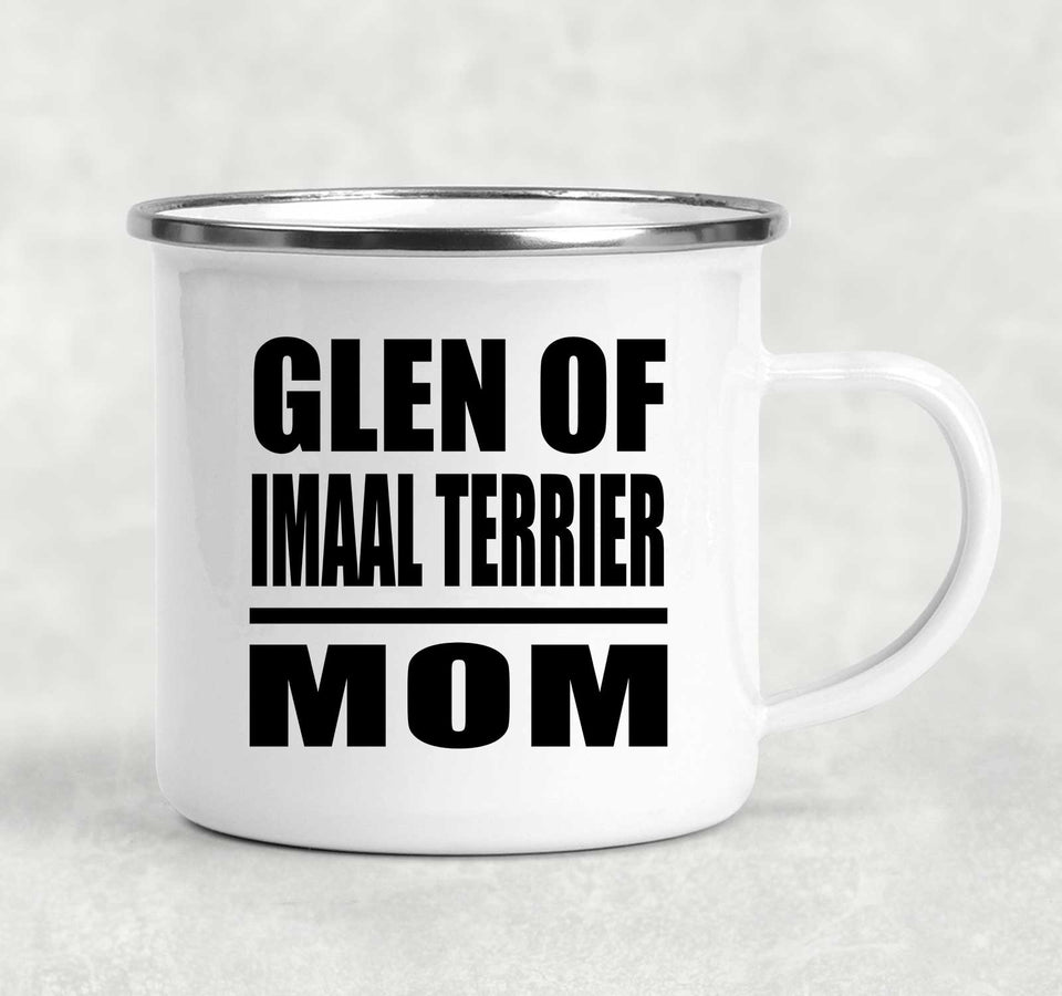Glen Of Imaal Terrier Mom - 12oz Camping Mug