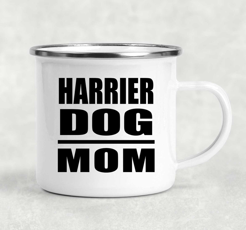 Harrier Dog Mom - 12oz Camping Mug