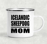 Icelandic Sheepdog Mom - 12oz Camping Mug