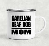 Karelian Bear Dog Mom - 12oz Camping Mug
