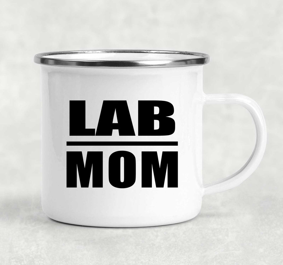 Lab Mom - 12oz Camping Mug