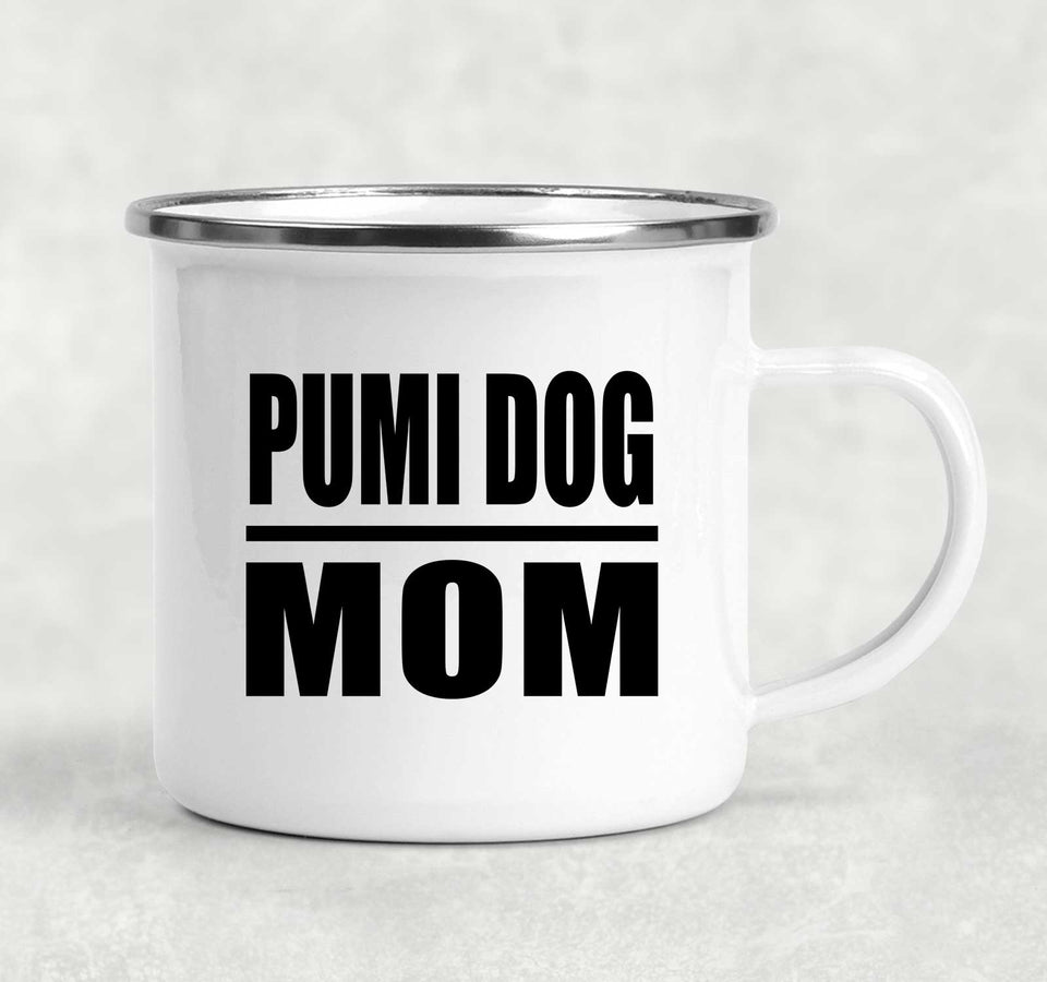 Pumi Dog Mom - 12oz Camping Mug