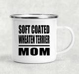 Soft Coated Wheaten Terrier Mom - 12oz Camping Mug