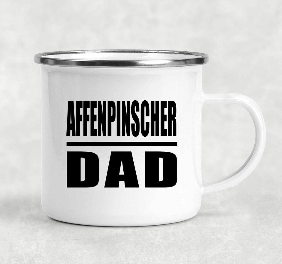 Affenpinscher Dad - 12oz Camping Mug