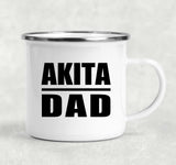 Akita Dad - 12oz Camping Mug
