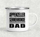 Appenzeller Sennenhunde Dad - 12oz Camping Mug