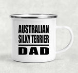 Australian Silky Terrier Dad - 12oz Camping Mug
