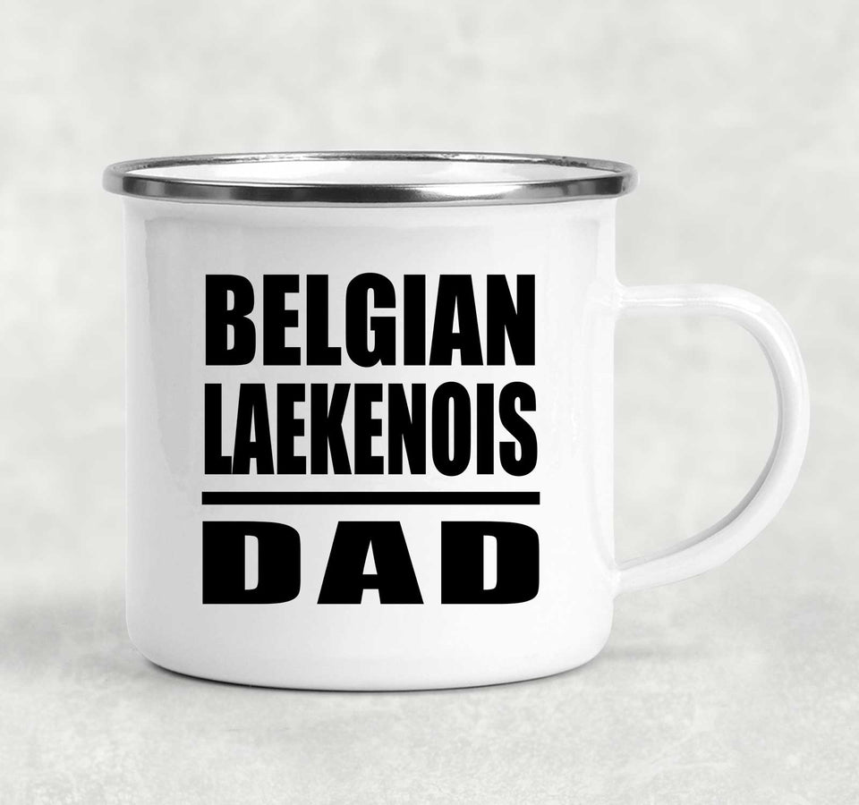Belgian Laekenois Dad - 12oz Camping Mug