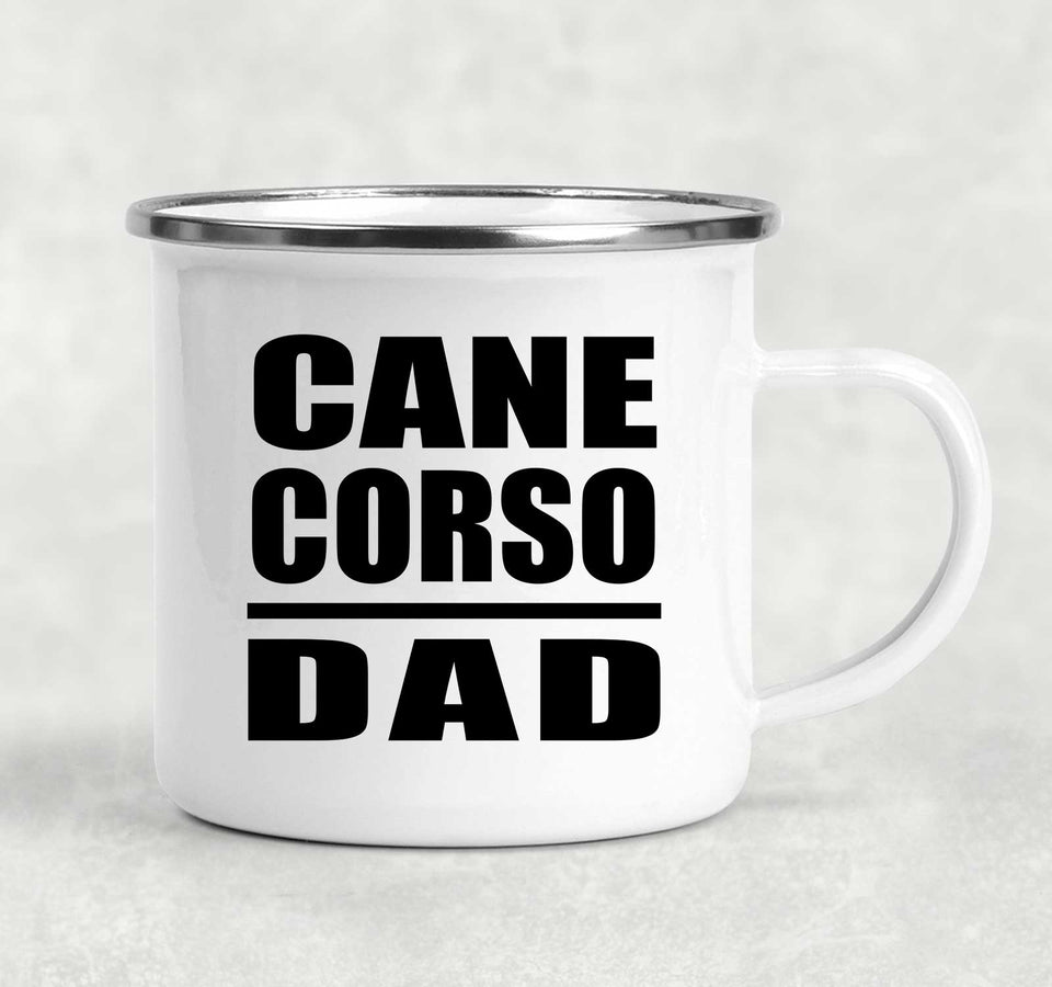 Cane Corso Dad - 12oz Camping Mug