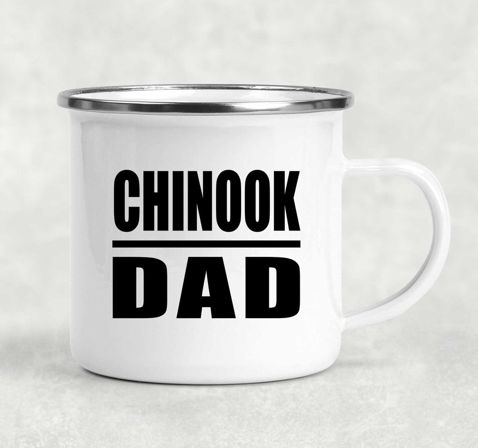 Chinook Dad - 12oz Camping Mug