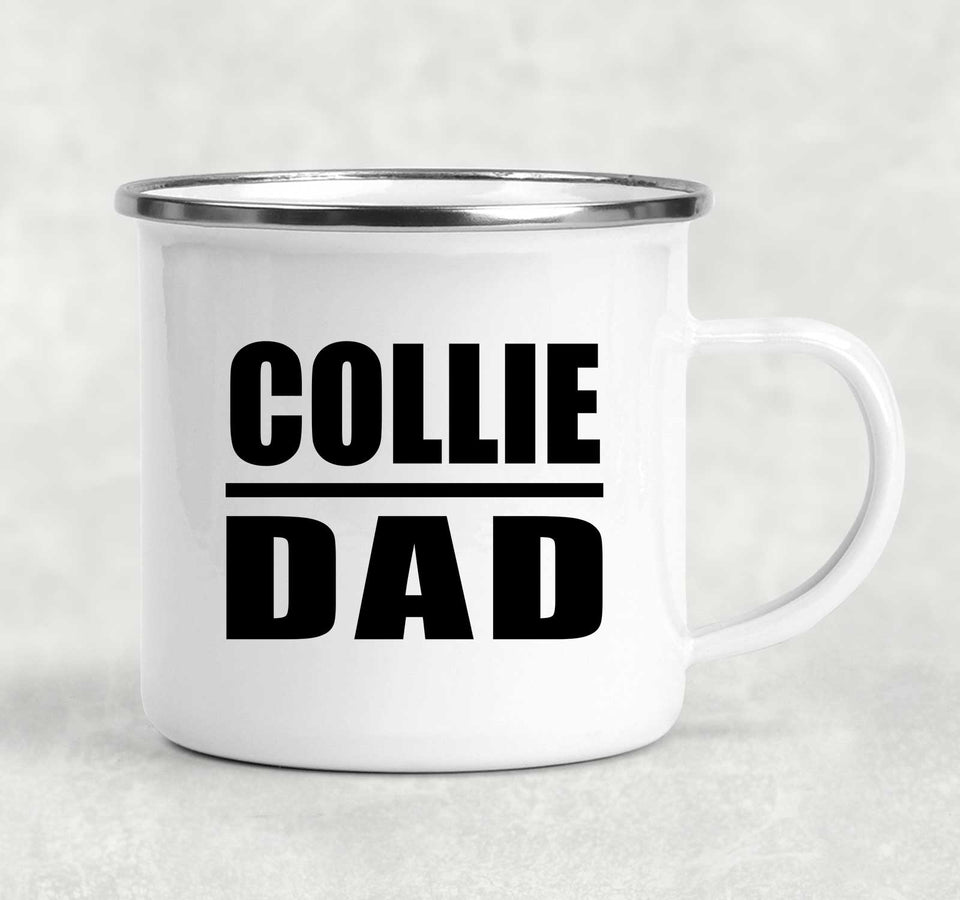 Collie Dad - 12oz Camping Mug