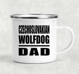 Czechoslovakian Wolfdog Dad - 12oz Camping Mug