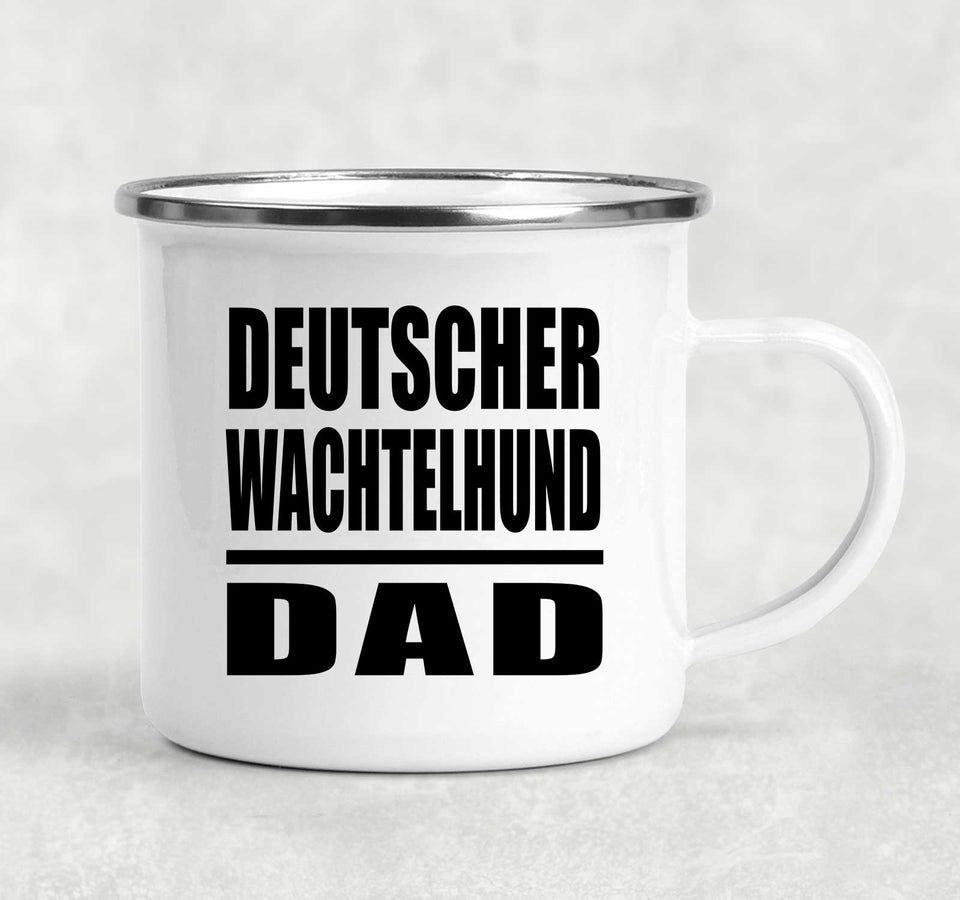 Deutscher Wachtelhund Dad - 12oz Camping Mug