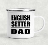 English Setter Dad - 12oz Camping Mug