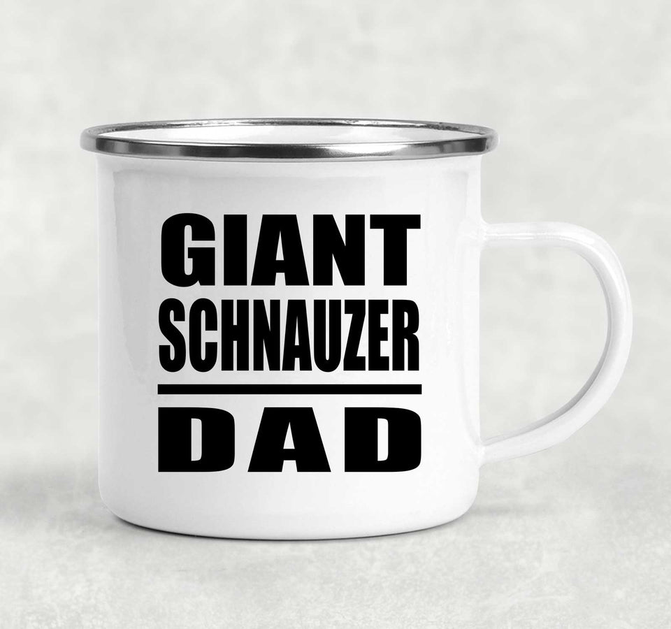 Giant Schnauzer Dad - 12oz Camping Mug