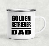 Golden Retriever Dad - 12oz Camping Mug