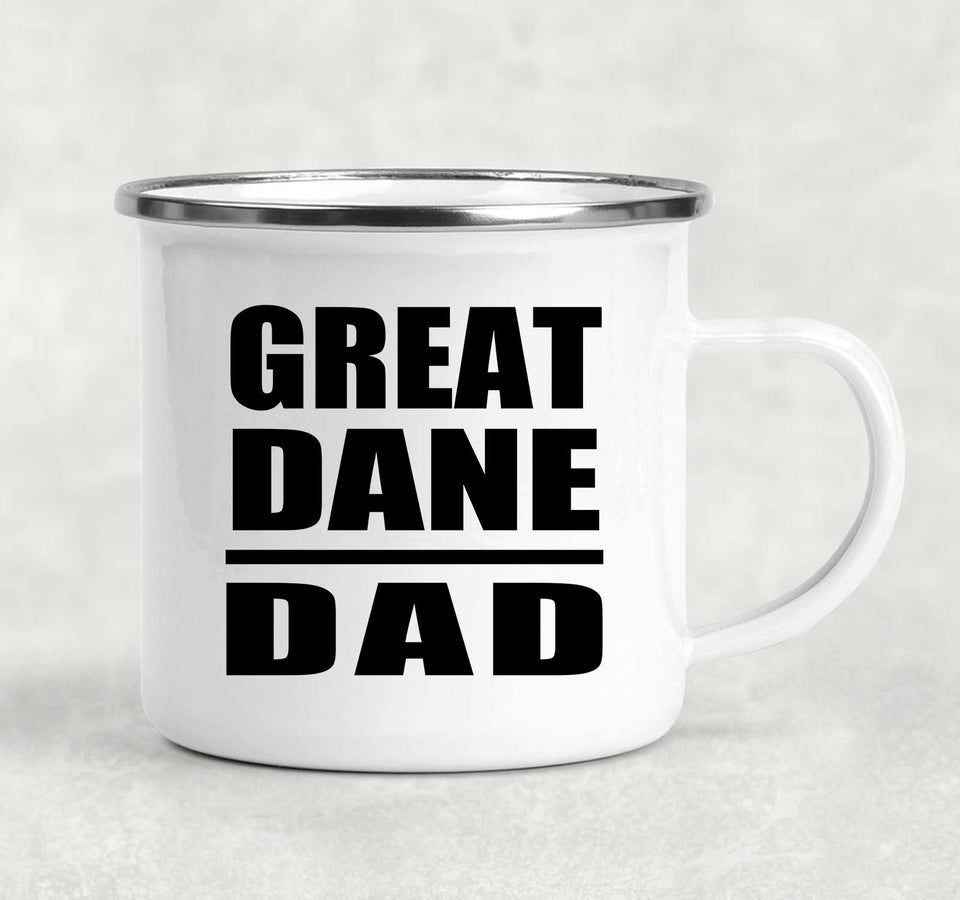 Great Dane Dad - 12oz Camping Mug