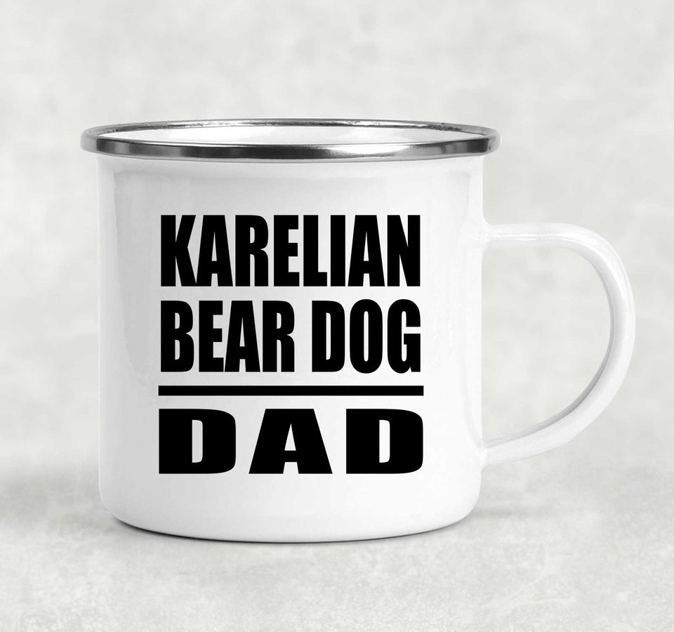 Karelian Bear Dog Dad - 12oz Camping Mug