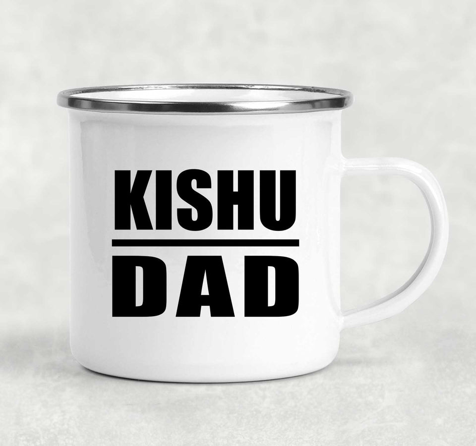 Kishu Dad - 12oz Camping Mug