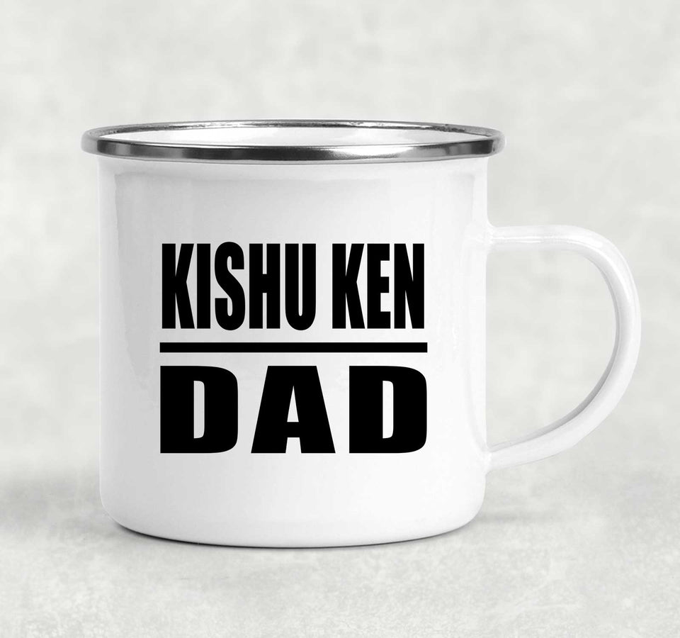 Kishu Ken Dad - 12oz Camping Mug