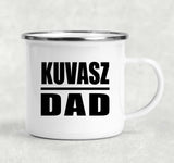 Kuvasz Dad - 12oz Camping Mug