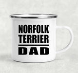 Norfolk Terrier Dad - 12oz Camping Mug