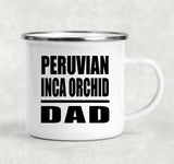 Peruvian Inca Orchid Dad - 12oz Camping Mug