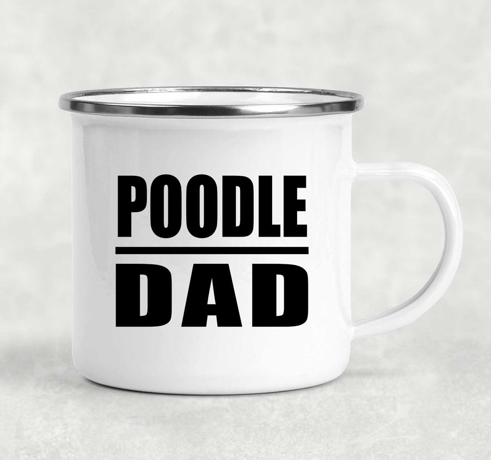 Poodle Dad - 12oz Camping Mug